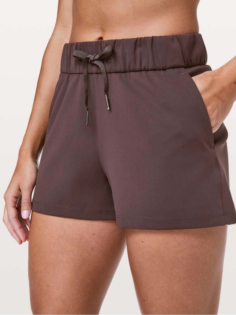 Lululemon On The Fly Short *2.5" - Brown, Size 10